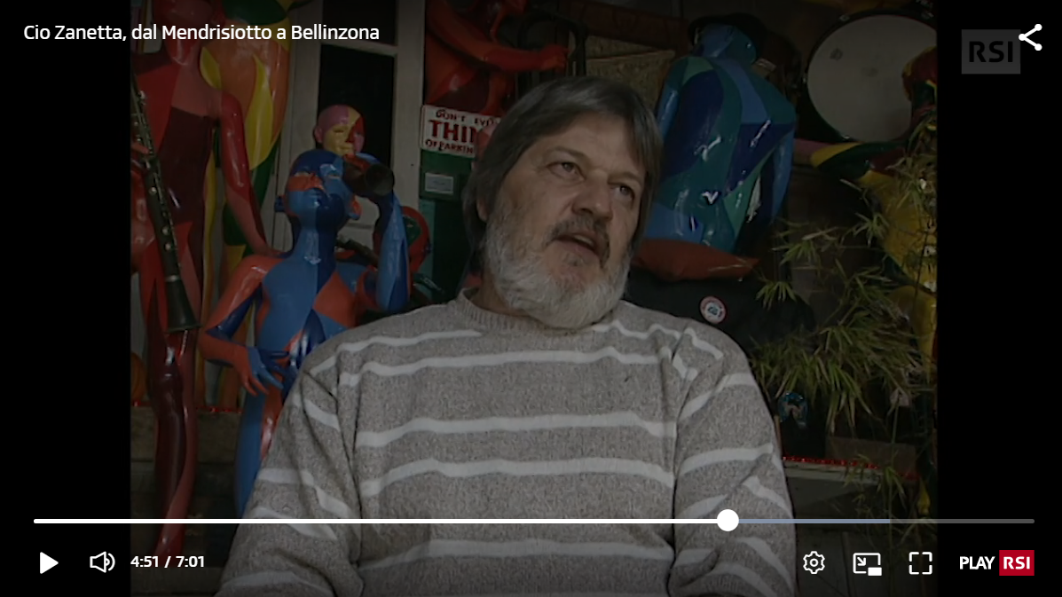 Cio Zanetta, dal Mendrisiotto a Bellinzona